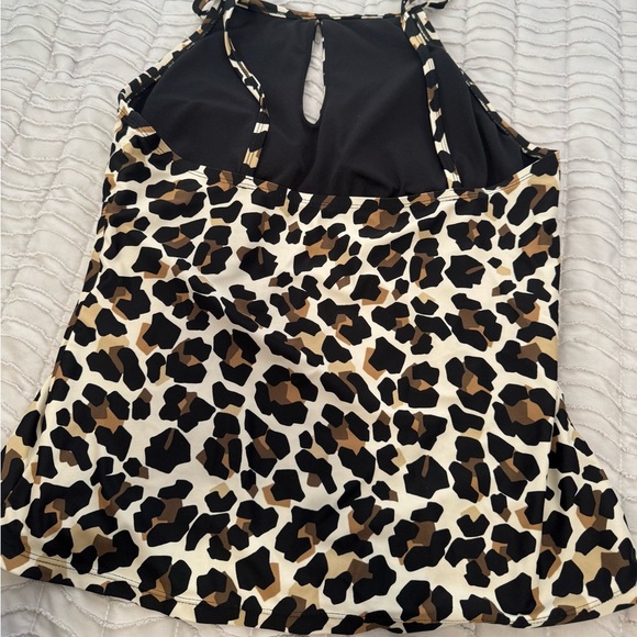 Ellen Tracy tankini swim top size 14 - Picture 6 of 8